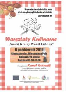 Obrazek wyróżniający Warsztaty Kulinarne ,,Smaki Krainy Wokół Lublina”