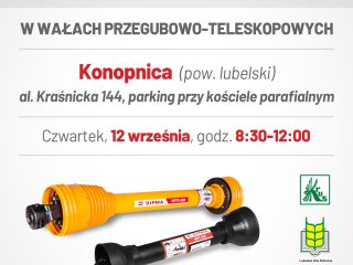 Obrazek wyróżniający Akcja wymiany osłon w wałach przegubowo – teleskopowych