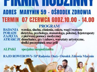 Obrazek wyróżniający W ZDROWYM CIELE ZDROWY DUCH – PIKNIK RODZINNY