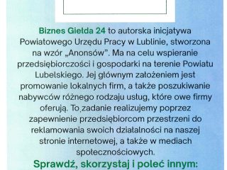 Obrazek wyróżniający Biznes giełda 24