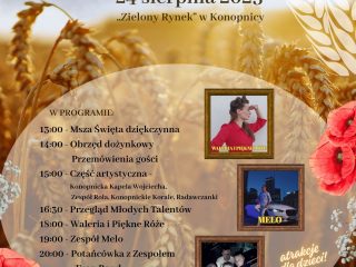 Obrazek wyróżniający Dożynki Gminne
