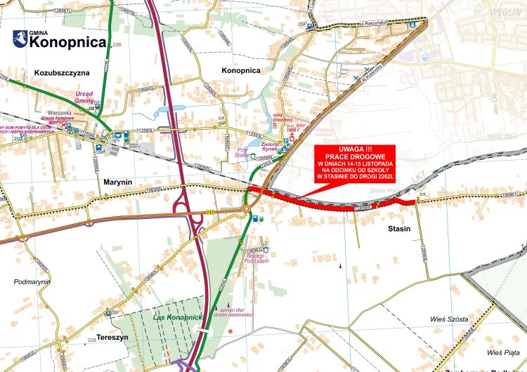 Miniaturka: Prace drogowe Stasin