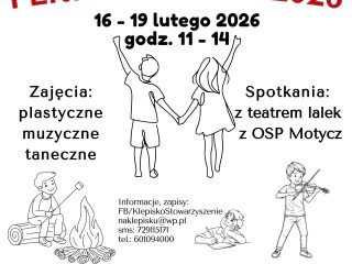 Obrazek wyróżniający Ferie zimowe 2026