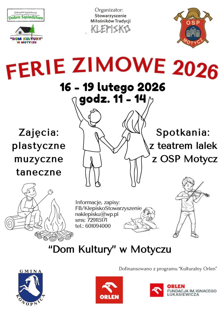 Miniaturka: Ferie zimowe 2026