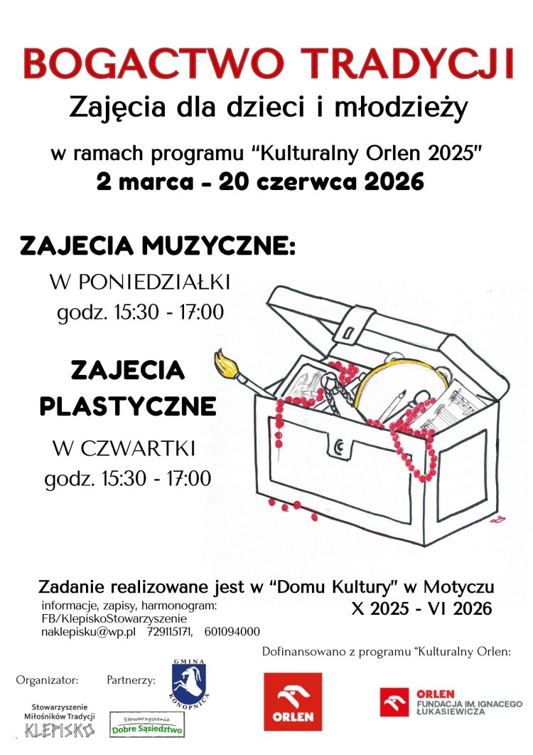 Miniaturka: BOGACTWO TRADYCJI Zajęcia dla dzieci i młodzieży