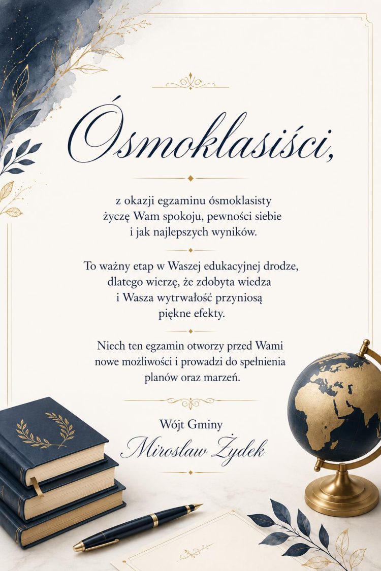 Miniaturka: Drodzy Ósmoklasiści