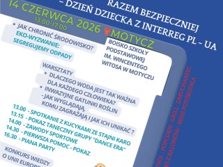Obrazek wyróżniający RAZEM BEZPIECZNIEJ – DZIEŃ DZIECKA Z INTERREG PL – UA